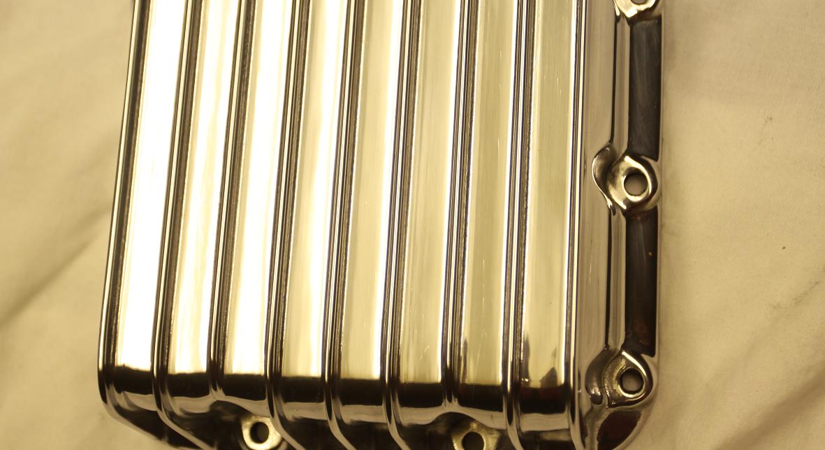 BMW Motorcycle Cover PieceAFTER Chrome - Like Metal Polishing Services