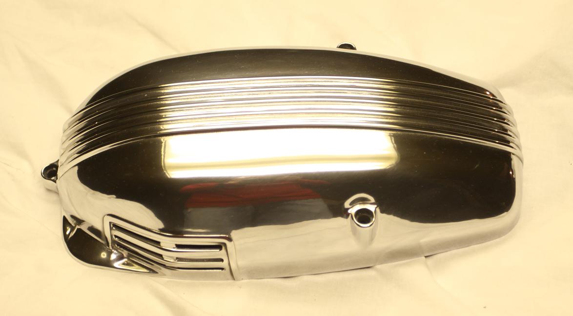 BMW Motorcycle Cover PieceAFTER Chrome - Like Metal Polishing Services
