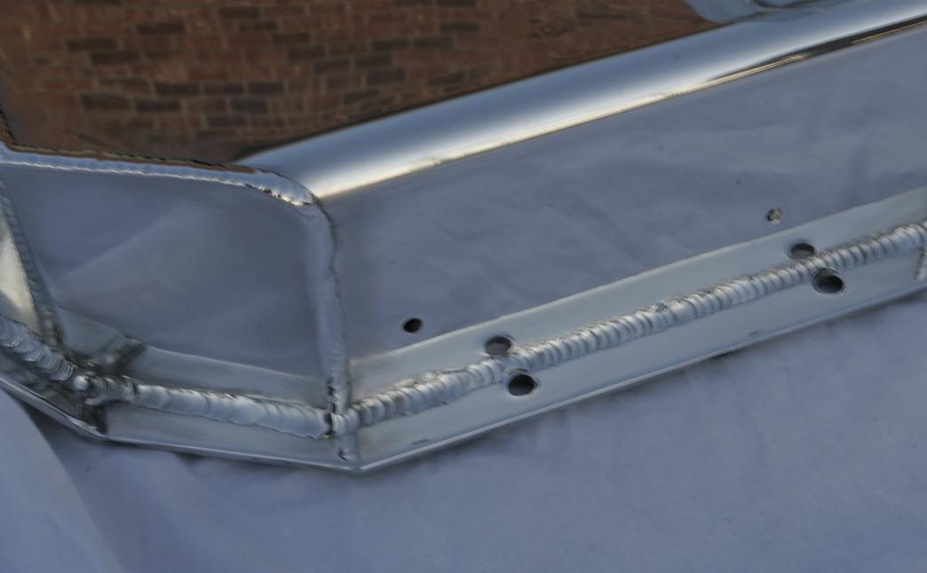 Pontiac V8 Oil Pan AFTER Metal Polishing & Buffing Services