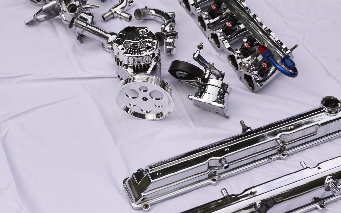 Chrome Engine Parts