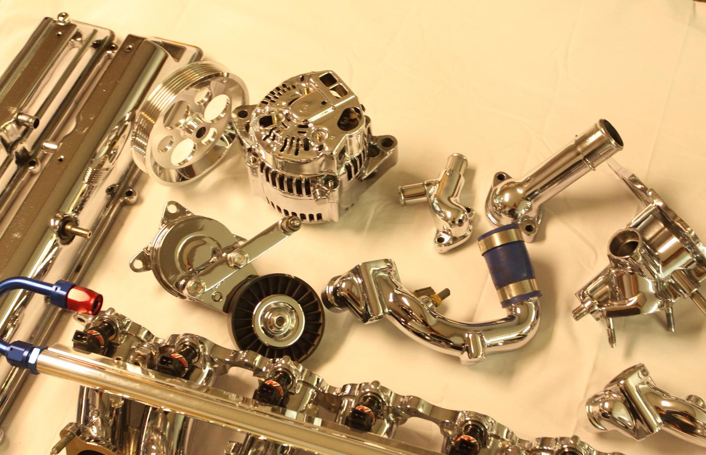 Polished Parts VS Chrome Parts...