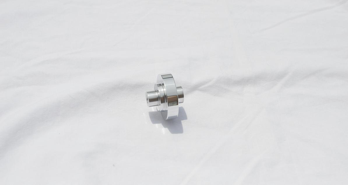 Ford GT Small Idler Helper Pulley Chrome-Like Polished