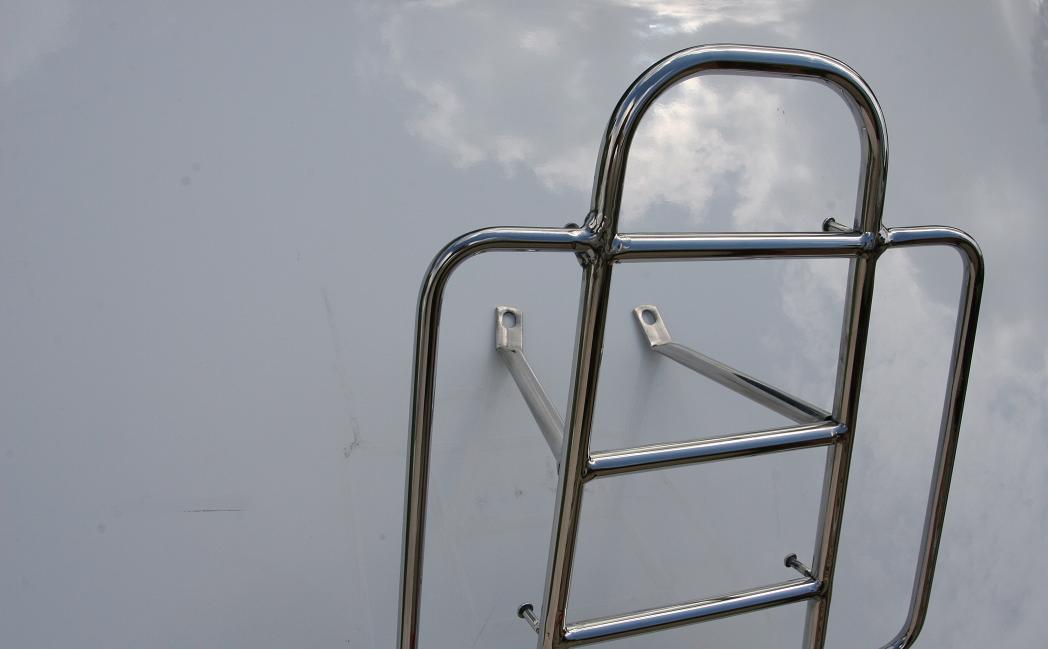Scooter Metal Cover After Metal Polishing