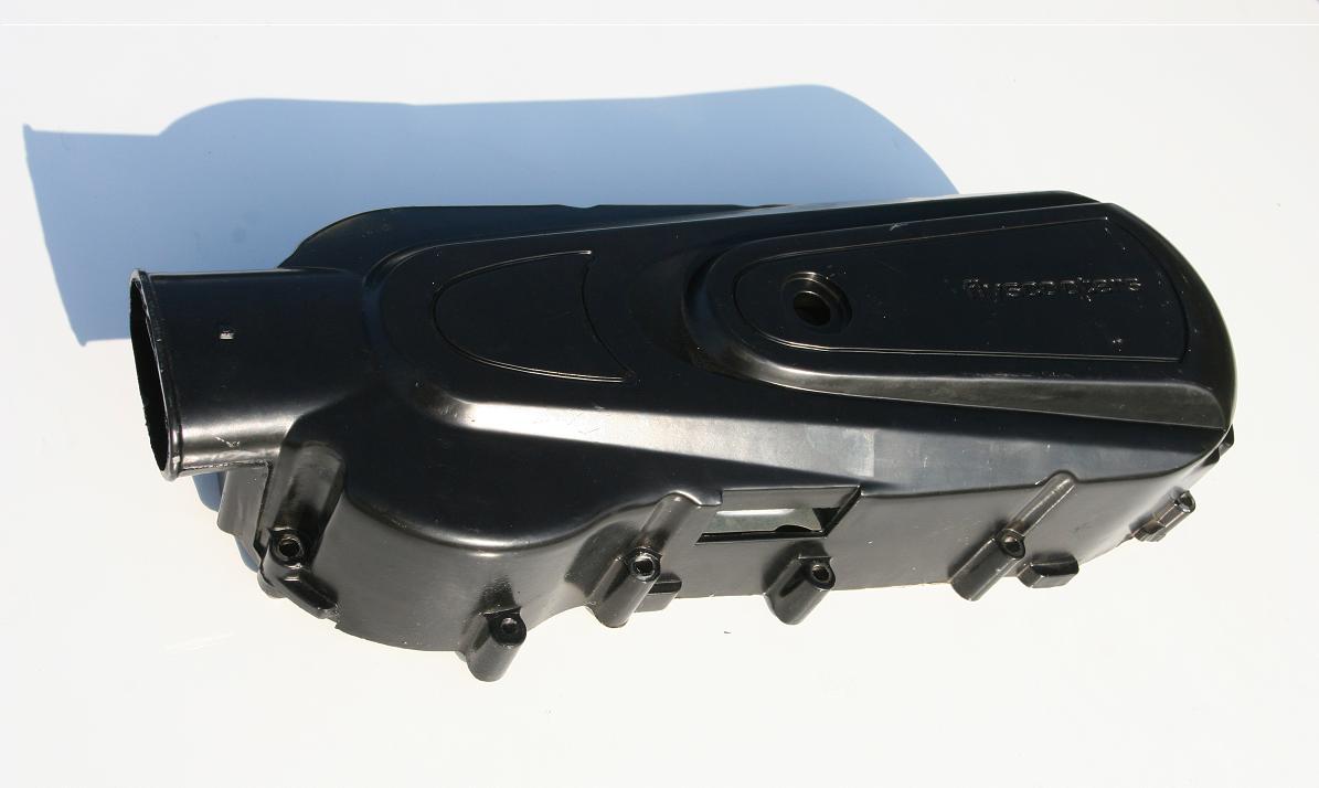 Scooter Metal Cover BEFORE Polishing