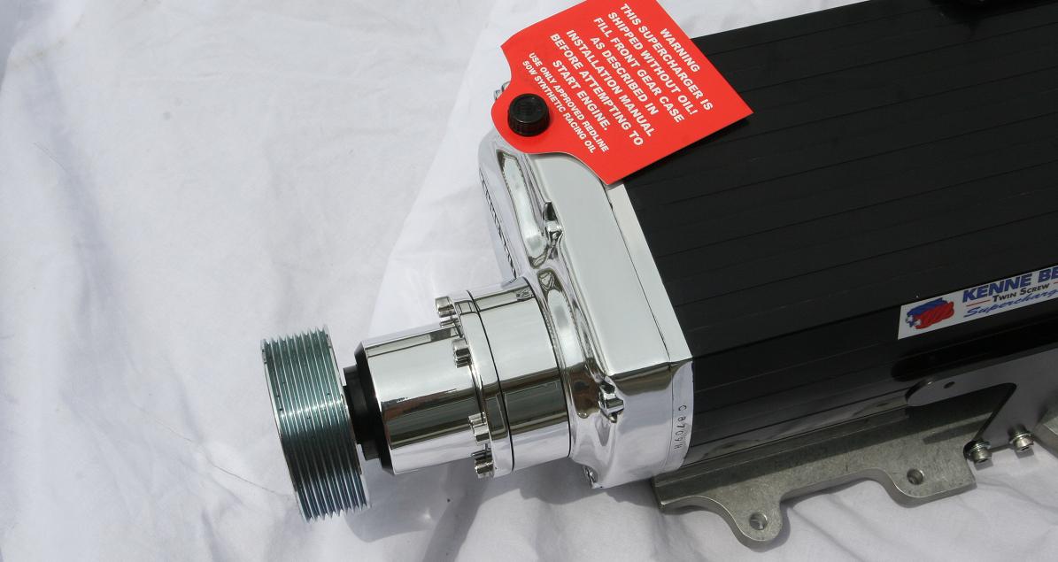 V8 Mustang Kenne Belle Supercharger AFTER Metal Polishing Service