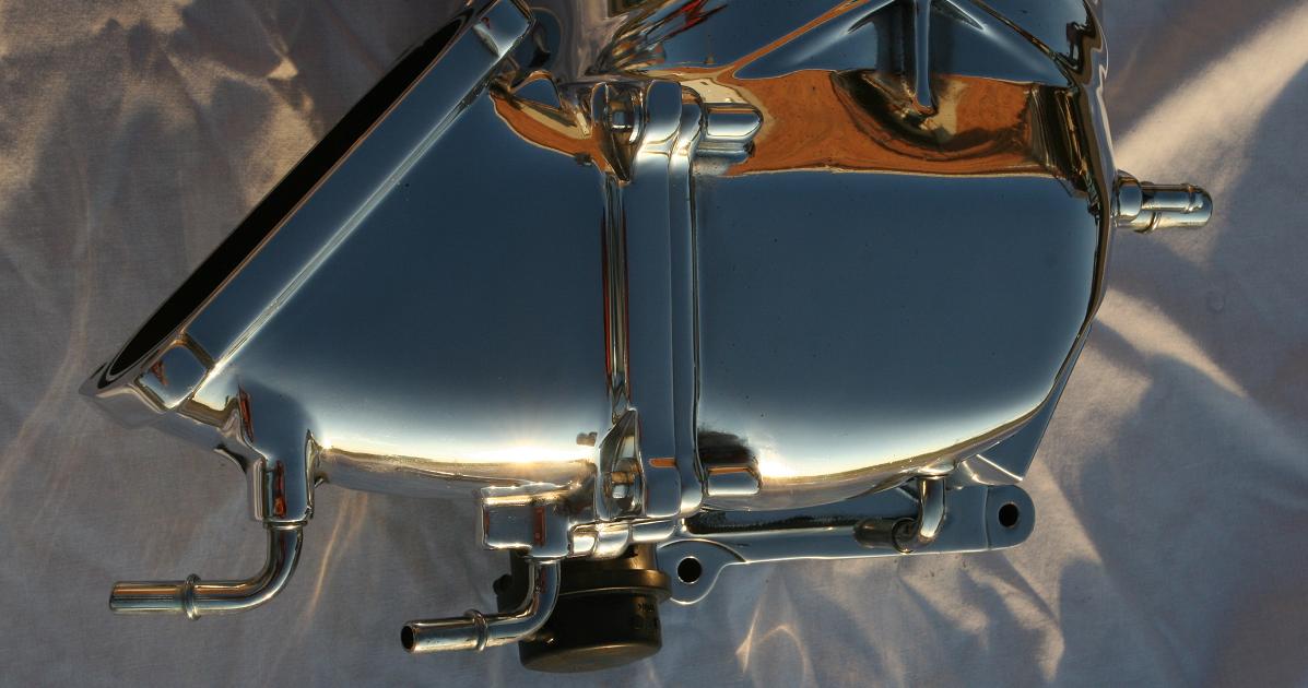 Chrome-Like Polished Shelby Mustang Supercharger