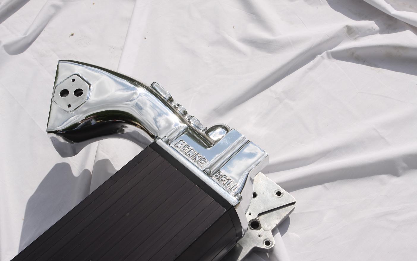 Ford Mustang Cobra V8 Kenne Bell Supercharger AFTER Chrome - Like Metal Polishing and Buffing Services