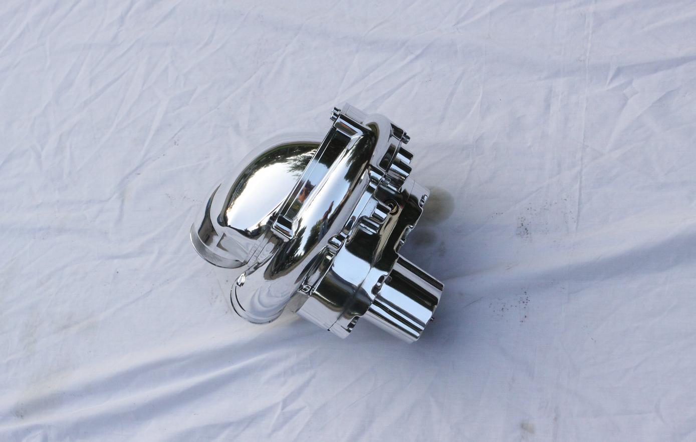 Scion TC TRD Supercharger AFTER Chrome - Like Metal Polishing and Buffing Services