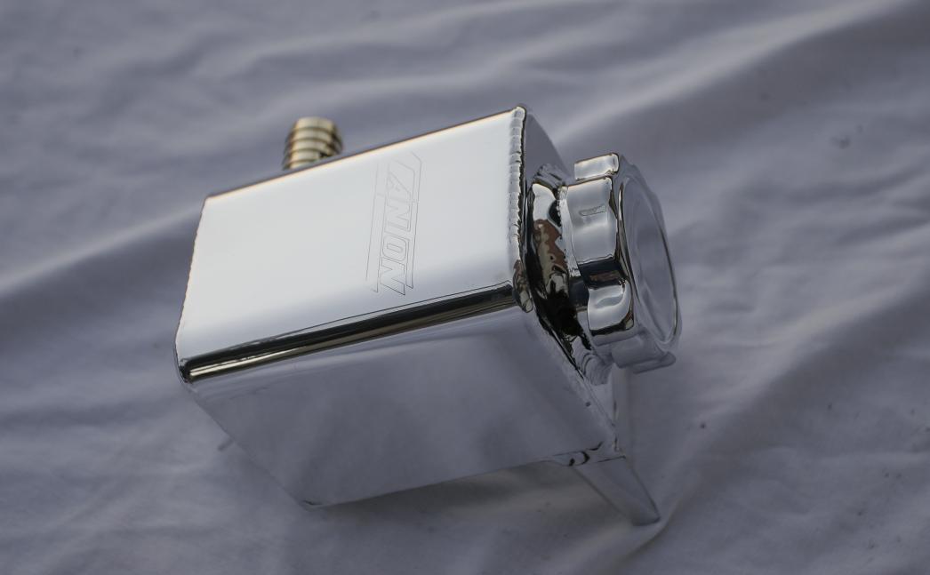 Chrome-Like-Polished Shelby GT500 Power Steering Reservoir