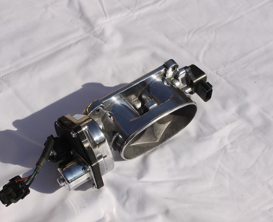 Ford Mustang Throttle Body AFTER Chrome - Like Metal Polishing Services
