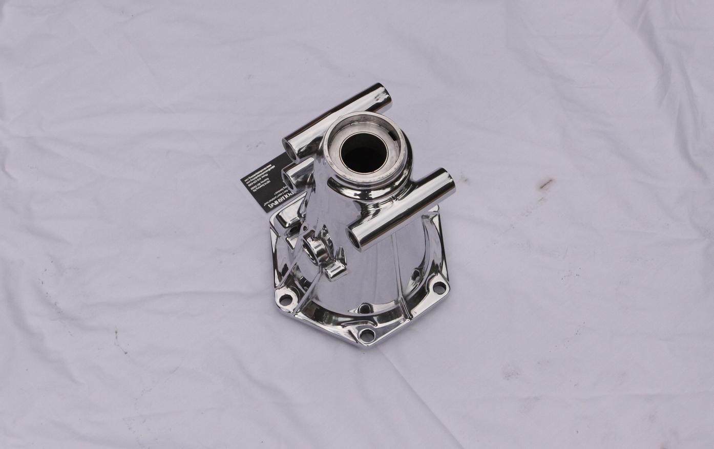 4L60E Transmission Tailshaft Housing AFTER Chrome - Like Metal Polishing and Buffing Services