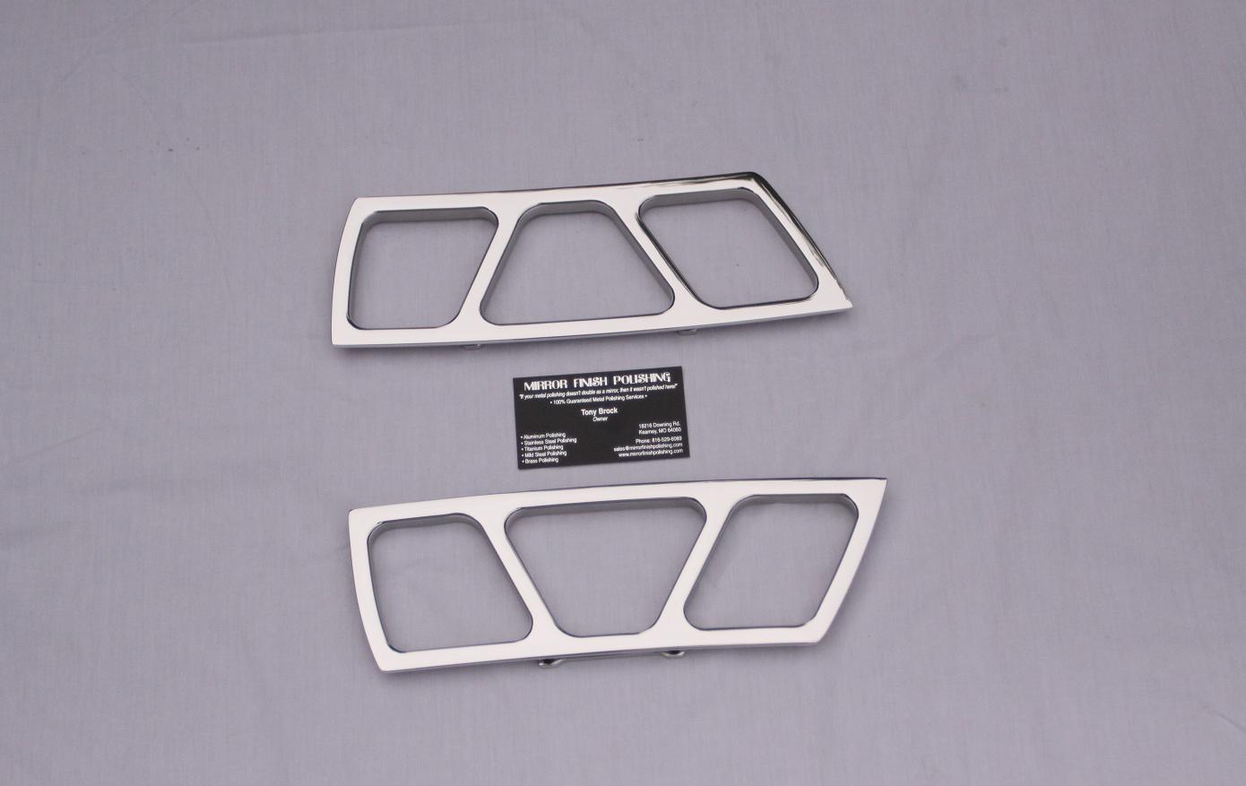 1957 Chevy Trim AFTER Chrome - Like Metal Polishing and Buffing Services