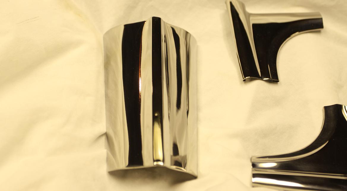 1957 Chevy Trim AFTER Chrome - Like Metal Polishing and Buffing Services