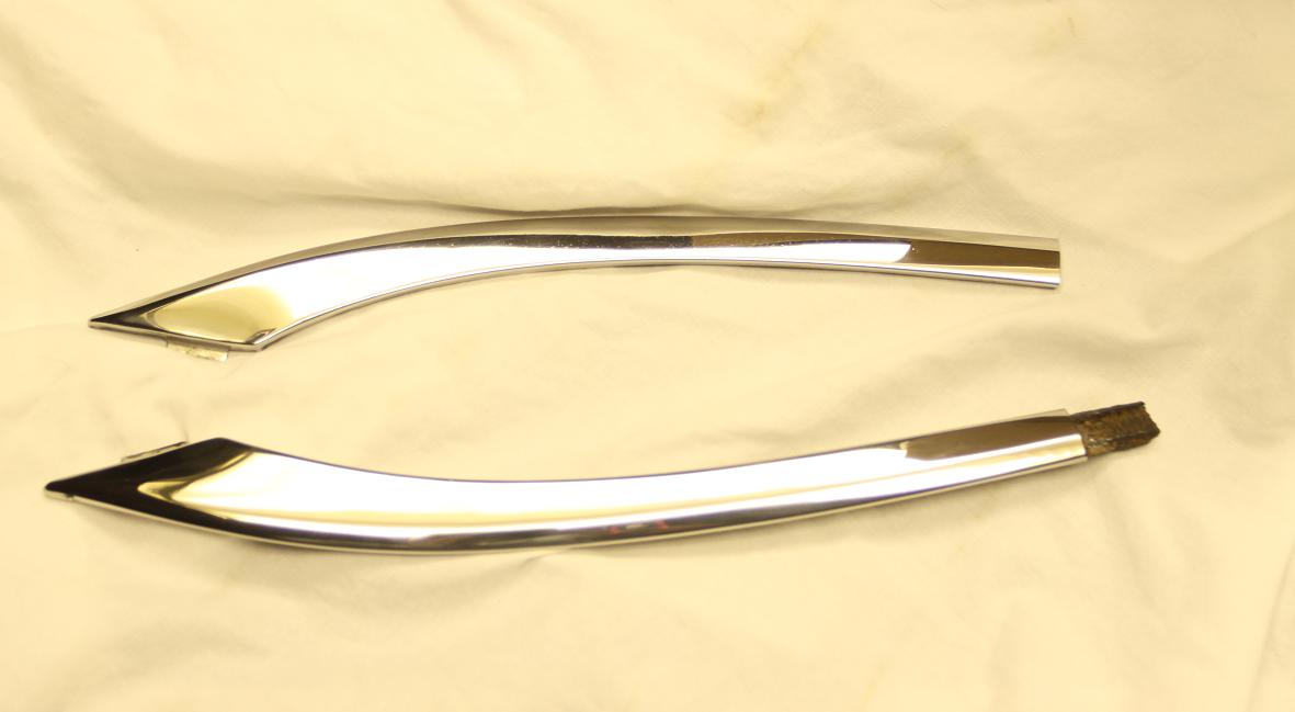 1957 Chevy Trim AFTER Chrome - Like Metal Polishing and Buffing Services