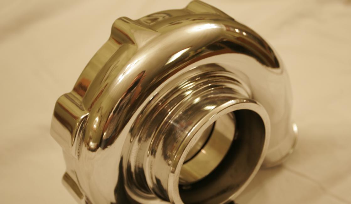 Turbo Housing AFTER Chrome - Like Metal Polishing & Buffing Services