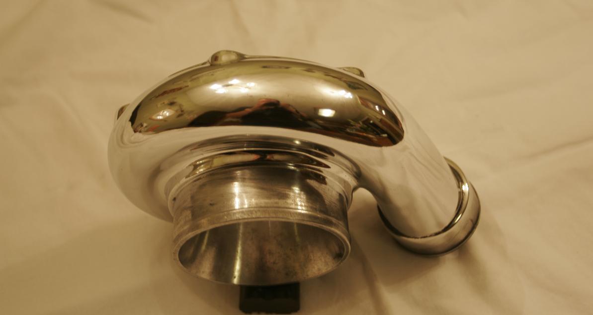 Turbo Housing AFTER Chrome - Like Metal Polishing & Buffing Services