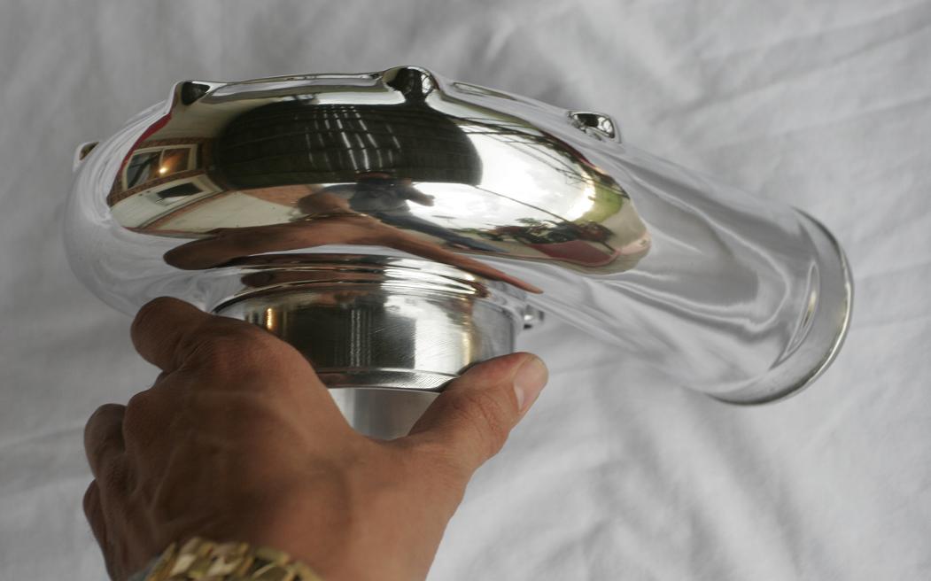 Turbo Housing AFTER Chrome - Like Metal Polishing & Buffing Services