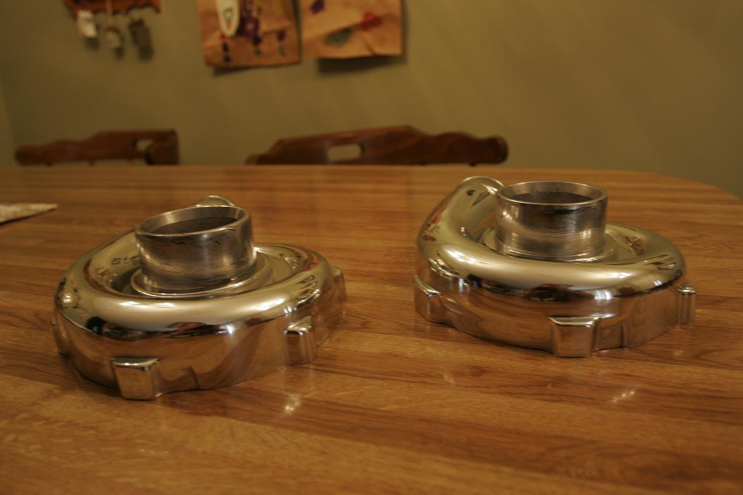 Turbo Housing AFTER Chrome - Like Metal Polishing & Buffing Services