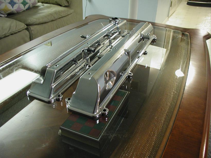 Chrome-Like-Polished Valve Cover...Click for Larger Image