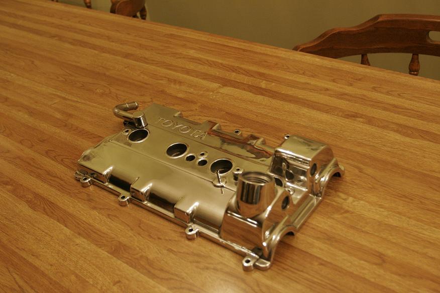 Chrome-Like-Polished Valve Cover...Click for Larger Image