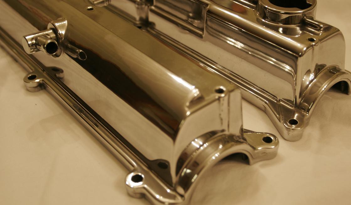 Chrome-Like-Polished Valve Cover...Click for Larger Image