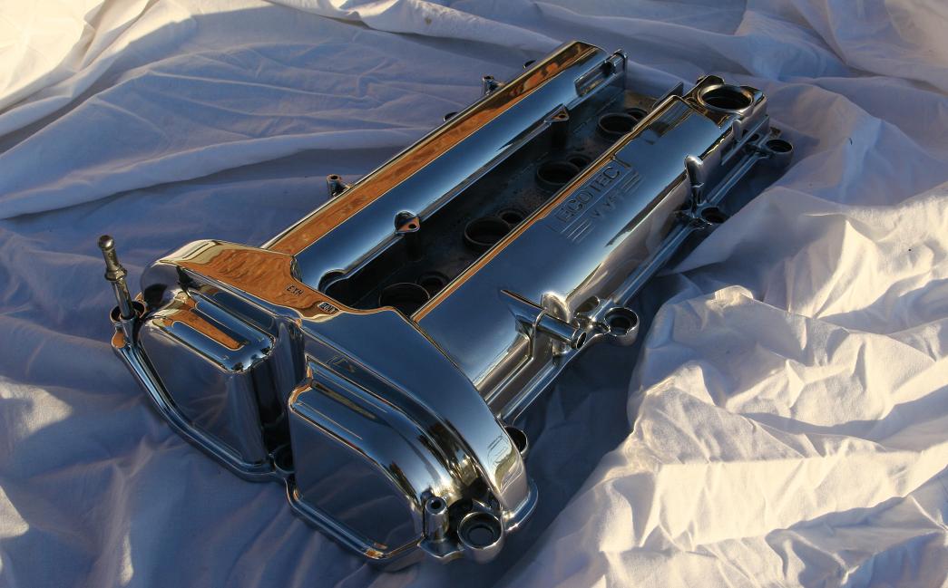 Toyota Valve Cover AFTER Metal Polishing & Buffing Services