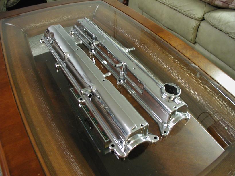 Chrome-Like-Polished Valve Cover...Click for Larger Image