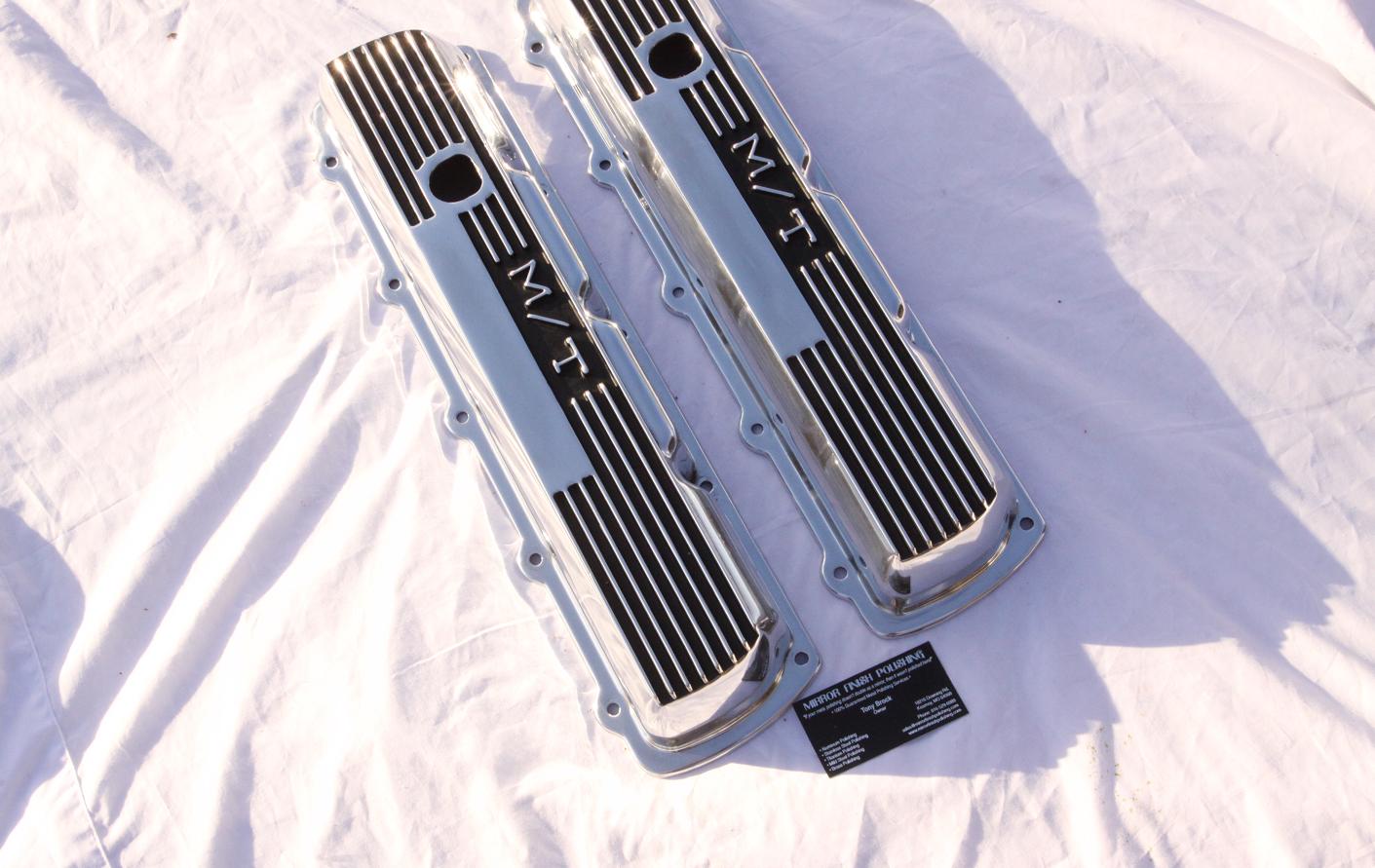 Mickey Thompson Valve Covers Polished...