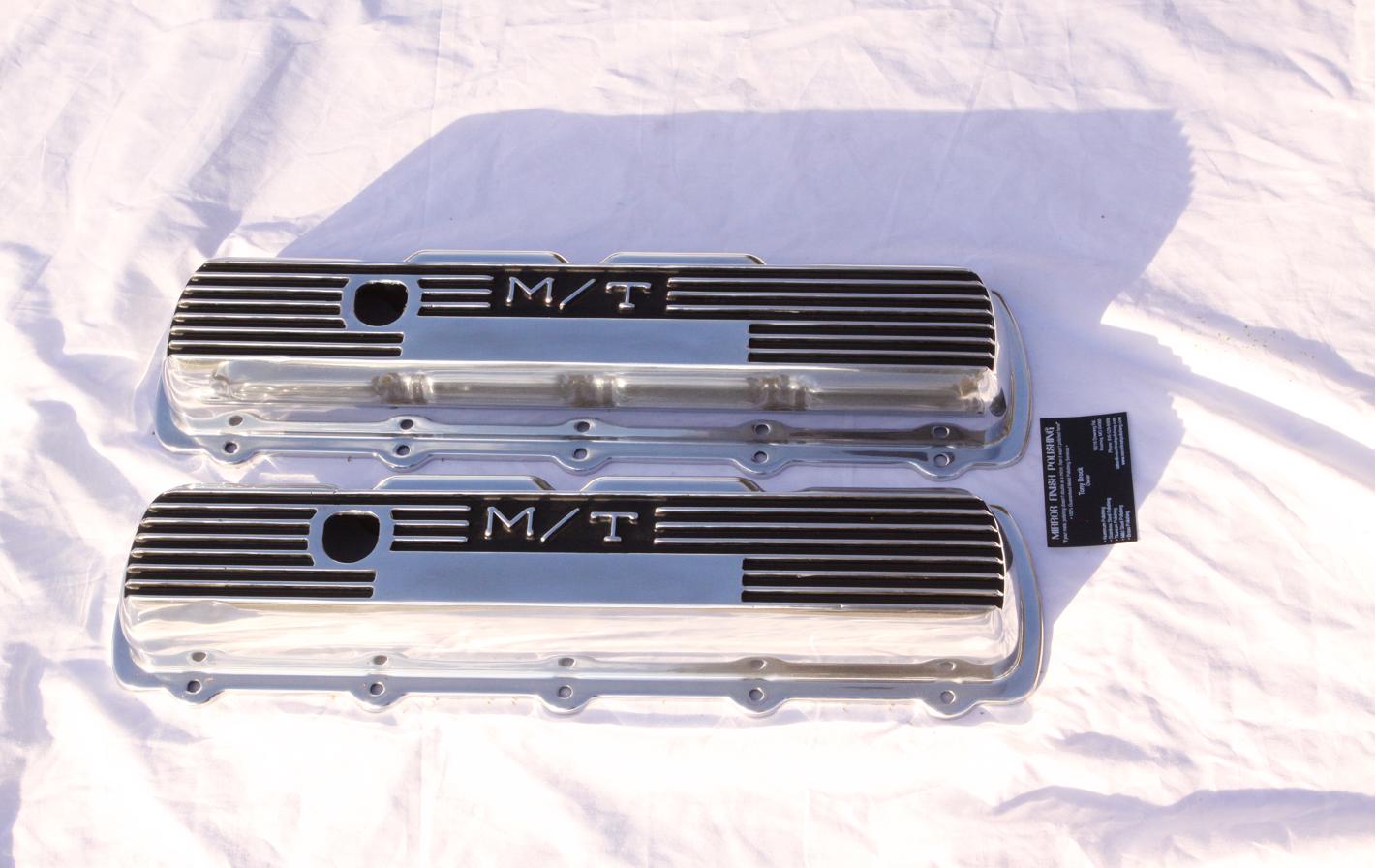 Mickey Thompson Valve Covers Polished...