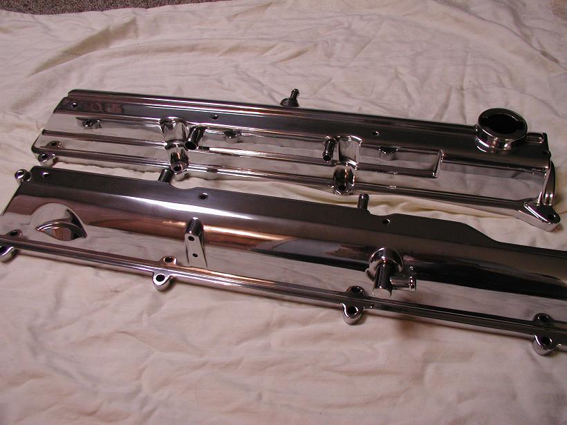 Chrome-Like-Polished Import DOHC Valve Cover