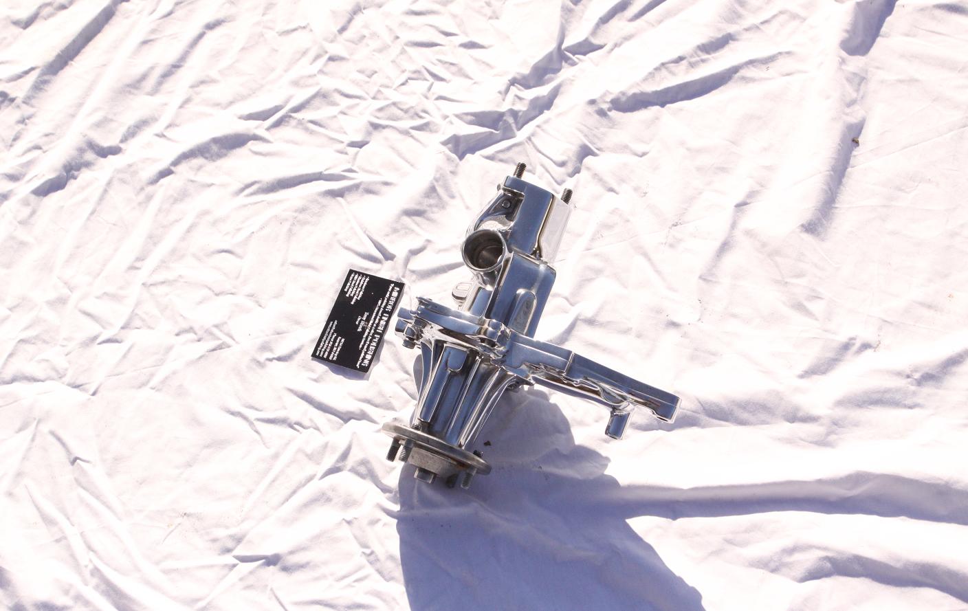 Toyota Supra Water Pump AFTER Chrome - Like Aluminum Metal Polishing and Buffing Services