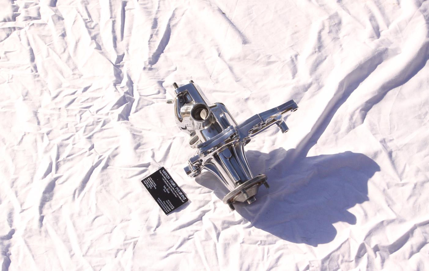 Toyota Supra Water Pump AFTER Chrome - Like Aluminum Metal Polishing and Buffing Services
