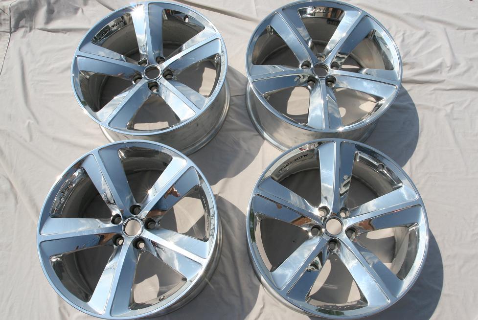 20" Wheels Polished..Before & After Pics Mustang and Ford Performance