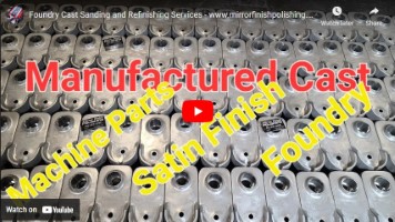 Manufacturer Foundry Aluminum Cast Parts Metal Finishing Services