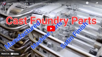 Manufacturer Foundry Aluminum Cast Parts Metal Finishing Services