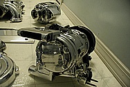 V8 AC Compressor AFTER Chrome-Like Metal Polishing and Buffing Services