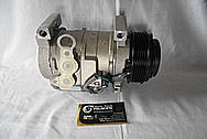 Aluminum AC Compressor BEFORE Chrome-Like Metal Polishing and Buffing Services / Restoration Services
