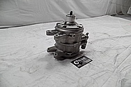 Aluminum AC Compressor Housing BEFORE Chrome-Like Metal Polishing and Buffing Services / Restoration Services