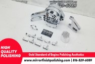 Aluminum Alternator AFTER Chrome-Like Metal Polishing and Buffing Services / Restoration Services | Alternator Polishing Services