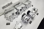 Peterbilt 379 Semi-Truck Caterpillar 6NZ Aluminum Alternator AFTER Chrome-Like Metal Polishing and Buffing Services / Restoration Services | Alternator Polishing Services