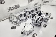 Peterbilt 379 Semi-Truck Caterpillar 6NZ Aluminum Alternator AFTER Chrome-Like Metal Polishing and Buffing Services / Restoration Services | Alternator Polishing Services