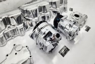 Peterbilt 379 Semi-Truck Caterpillar 6NZ Aluminum Alternator AFTER Chrome-Like Metal Polishing and Buffing Services / Restoration Services | Alternator Polishing Services