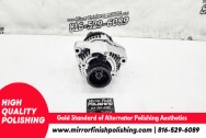 Aluminum Alternator AFTER Chrome-Like Metal Polishing and Buffing Services / Restoration Services | Alternator Polishing Services