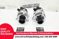Aluminum Alternator AFTER Chrome-Like Metal Polishing and Buffing Services / Restoration Services | Alternator Polishing Services