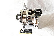 Nissan GTR Aluminum Alternator AFTER Chrome-Like Metal Polishing and Buffing Services / Restoration Services 