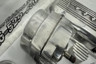 Aluminum Alternator BEFORE Chrome-Like Metal Polishing and Buffing Services / Restoration Services | Alternator Polishing Services