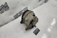 Peterbilt 379 Semi-Truck Caterpillar 6NZ Aluminum Alternator BEFORE Chrome-Like Metal Polishing and Buffing Services / Restoration Services | Alternator Polishing Services
