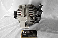 Aluminum Alternator BEFORE Chrome-Like Metal Polishing and Buffing Services / Restoration Services 