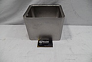 Aluminum Wash Tub / Parts Washer BEFORE Chrome-Like Metal Polishing and Buffing Services