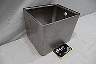 Aluminum Wash Tub / Parts Washer BEFORE Chrome-Like Metal Polishing and Buffing Services